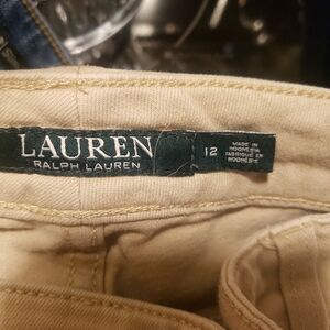 Ralph Lauren ankle jean size 12